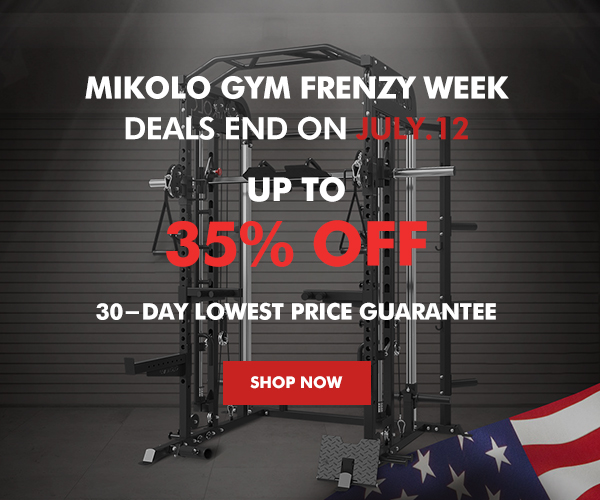 MIKOLO GYM FRENZY WEEK  DEALS